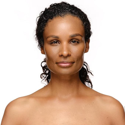 YENSA Super Serum Silk Powder Foundation - Matte Foundation Makeup to Blur and Smooth Pores - Provides a Radiant and More Even Skin Tone for a Natural, Healthy Glow - Deep 1 (0.35 oz)