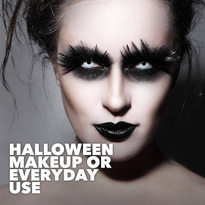 MANIC PANIC Vampyre's Veil Virgin White Pressed Powder - Matte Setting Powder for Cosplay, Theatrical & Goth Makeup - Full Coverage Face Makeup - Vegan & Cruelty-Free (2.4oz)