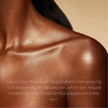 Face and Body Bronzer，Skin Care Essence Anti-Pollution Drops - Bronzing Serum & Facial Tanning Drops,Elf Bronzing,Natural Sunkissed Complexion