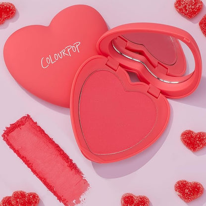 ColourPop Silky Powder Blush - Long-Wear Blush for Cheeks with Medium-Buildable Coverage - Leaves Skin with a Soft, Matte Finish - Woo Me (0.16 oz)