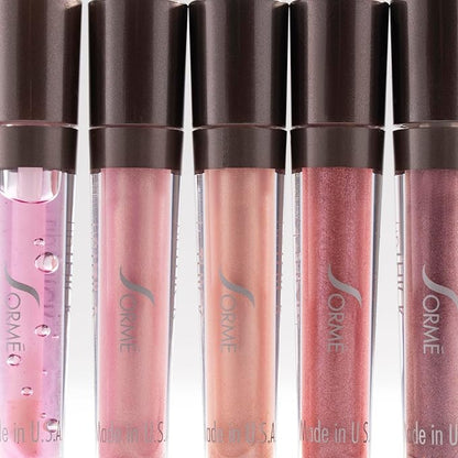 SORME Treatment Cosmetics LipThick Plumping Gloss for Shiny and Fuller Looking Lips | Doll Shade