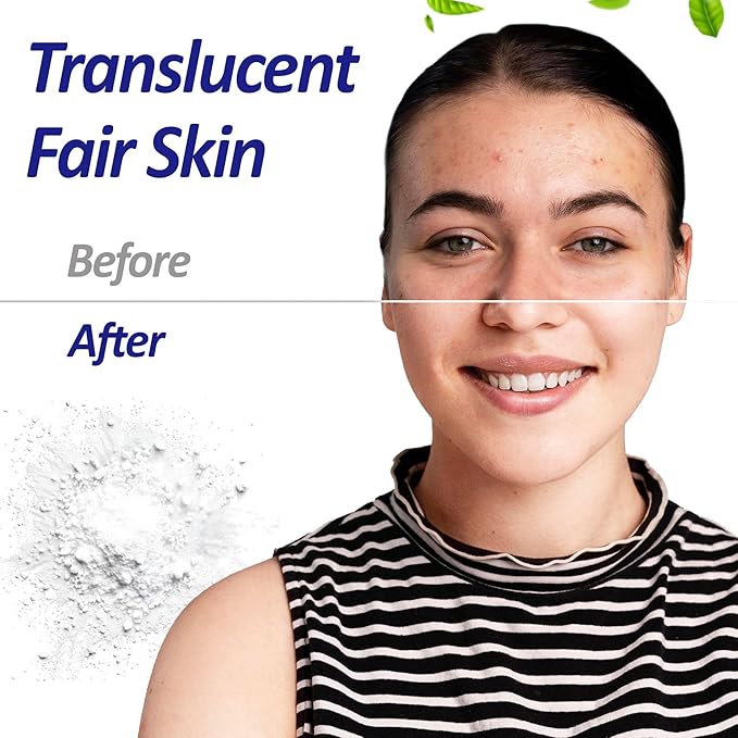 Setting Powder for a Natural Matte Finish, Lightweight Face Powder with Skin-Smoothing Amino Acid Formula Translucent Pressed Powder, Floral Bouquet, 0.87 Oz/ 26g