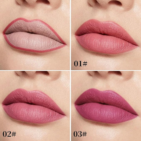 Waterproof Lip Liner Pencil, Long Lasting Matte Lipstick Makeup, Liner Lip Stick for Women 3PCS