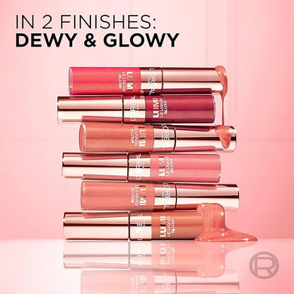L'Oreal Paris True Match Lumi Le Liquid Blush, Intense Lightweight Blush Formula With Liquid Pigments, Dewy Worth It, 0.33 Fl Oz