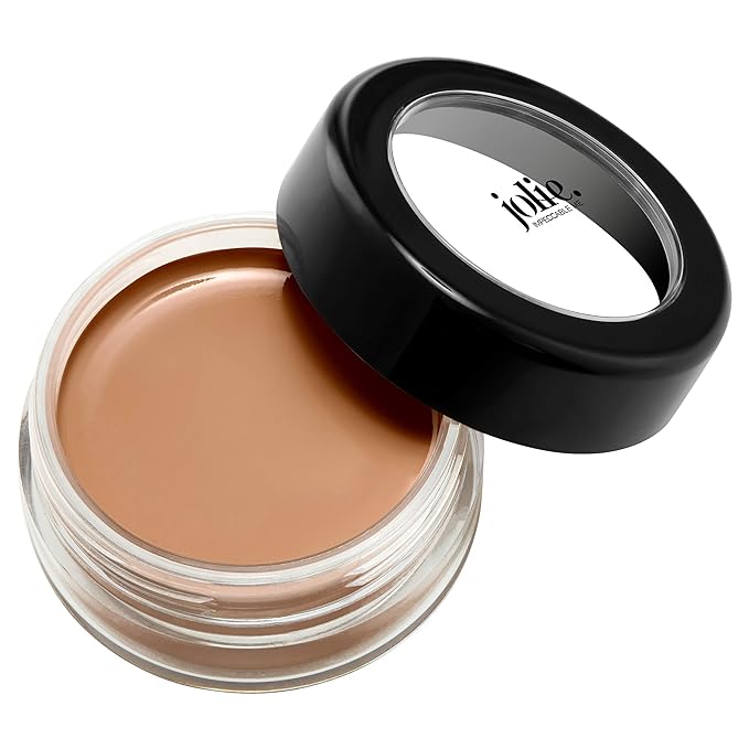 Jolie Picture Perfect Full Coverage Cream Foundation, Smooth Application .42 oz (Light Shades) (Suntan)
