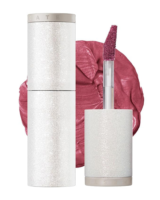 HEVVYMAKEUP Blurring Effect Lip Tint(Flashy) - Airy Velvet Matte Lips - Vegan, Longwear, Vibrant, Buildable Creamy Soft Texture - Korean Lip Makeup, Bite Me, 0.13 fl.oz.