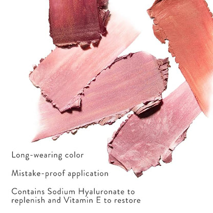 LAURA GELLER NEW YORK Italian Marble Blush Makeup Stick | Cream Finish Marbleized Blush for Cheeks, D'oro Berry