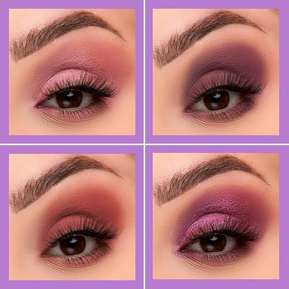 OFRA Mini Mix Face Palette Life’s A Draft - Full Face Makeup Palette - 8 Pigmented Eyeshadows and 3 Highlighters - Travel-Friendly and Cruelty-Free Eyeshadow and Highlighter Palette