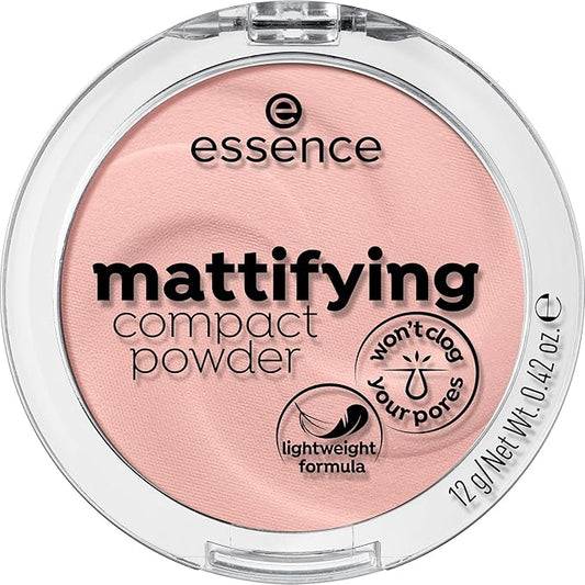 essence | Mattifying Compact Powder |10 Light Beige