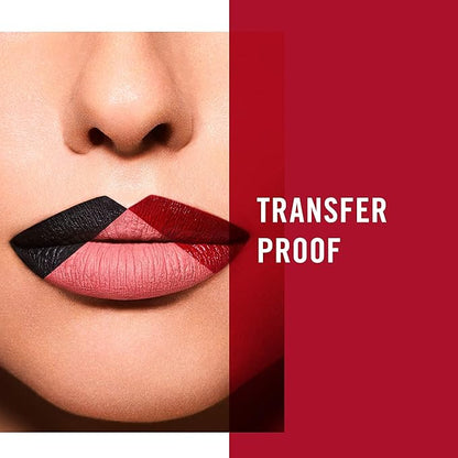 Rimmel London Provocalips 16hr Kiss-Proof Lip Color - Two-Step Liquid Lipstick to Lock in Color and Shine - 210 Flirty Fling, .14 fl.oz.
