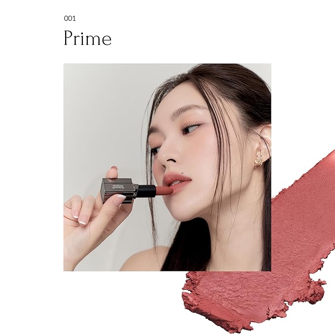 MUZIGAE MANISON City Chic Trio - 01 Prime | Objet water 01 Signature & 02 Spicy & Moodwear Blur 01 Prime | K-Beauty Lip Stain Matte Lipstick