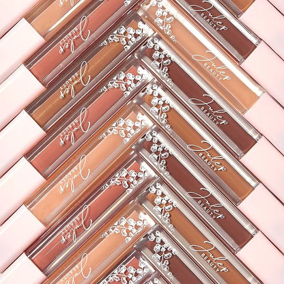 Julep So Plush Plumping Lip Gloss - Keep It Real - High-Shine Hydrating Lightweight Lip Color - Non-Sticky Formula - Vitamin E Soothes and Repairs Lips