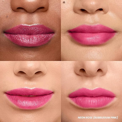 Wonderskin Wonder Blading Lip Stain Peel Off Masque - Long Lasting, Waterproof and Transfer Proof Pink Lip Tint, Matte Finish Peel Off Makeup (Neon Rose Masque)