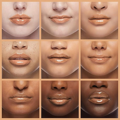 Milani Lip Gloss, Keep It Full Nourishing Lip Plumper with Hyaluronic Acid & Peptides for Soft, Fuller-Looking Lips (0.13 Fl. Oz.) Gold Dust