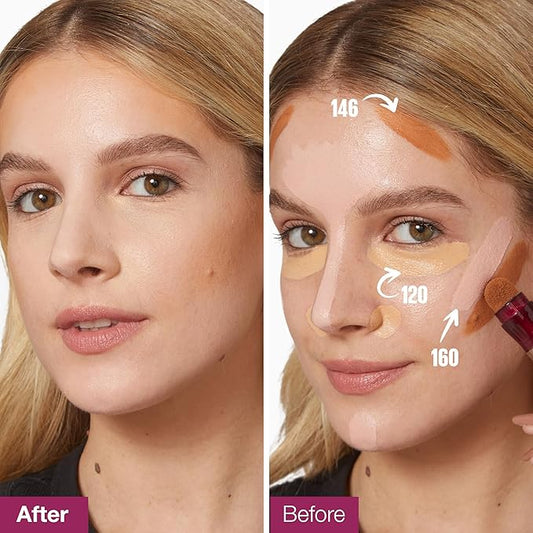 Maybelline Instant Age Rewind Instant Eraser Multi-Use Concealer, Crease-Resistant Coverage, Up to 12HR Moisturizing Wear, 175, 1 Count