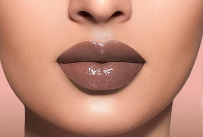 Juvia's Place Nubian Earth Lip Reflect Lip Gloss Nubian Nude - Non-sticky Lip Makeup, Hydrating Lip Gloss, Tinted Lip Gloss, Shine & Glow Lip Makeup, Beauty & Personal Care Products for Lips