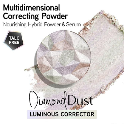 Physicians Formula Mineral Wear Diamond Dust, Radiant Soft-Focus Finish, Talc-Free Powder & Serum Hybrid with Diamond Dust & Vitamin E, Cruelty-Free & Vegan-Luminous Corrector