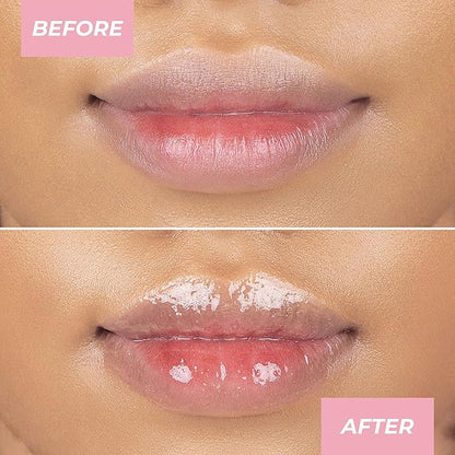 MCoBeauty Lip Pop 2-in-1 Lip Gloss & Ultra Balm - Tutti Frutti, Nourishing Hydration Glass-Like Shine, Vegan, Cruelty Free Cosmetics