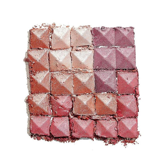 FLOWER BEAUTY Highlighter and Blush Makeup Powder for Face and Cheeks, Pyramid Pressed Pigments Cheek Color and Illuminator (Rose Glow) (Pack of 1)