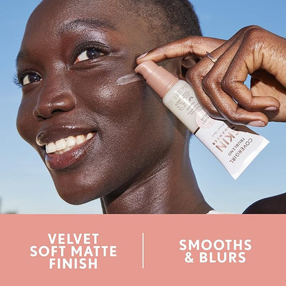 CoverGirl TruBlend Skin Enhancer, Velvet Blur, Primer, Plumps Dry Skin, Blurs Pores, Hydrating, Brightening, Lasts All Day, 0.81oz