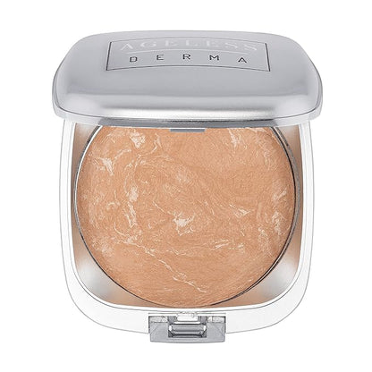 Mineral Baked Foundation Makeup- Vegan - Paraben - Gluten and Cruelty Free Powder foundation (Simply Beige)