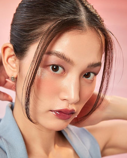 HINCE Mood Enhancer Water Liquid Glow - Non-Sticky & Waterproof Lip Stain for Women - Long Wearing Lip Gloss for Natural and Glass Glow - Moisturizing Liquid Makeup, 0.16 fl.oz. (REFINED)