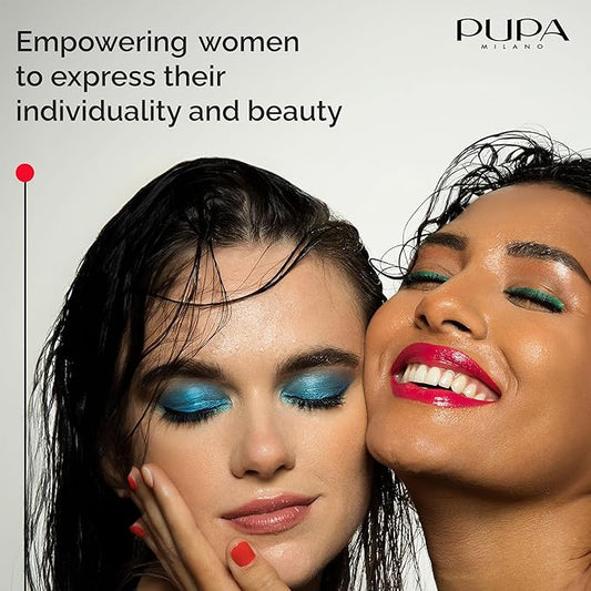 Pupa Milano Make Up Stories Eyeshadow Palette 004 Rose Addicted - 7-Shade Shadow Collection with Matte, Satin, and Metallic Color Options - High Pigment Formula - Soft, Blendable Texture - 0.469 oz