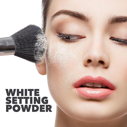 MANIC PANIC Vampyre's Veil White Pressed Powder Bundle with Poison Ivy Green Face & Body Paint Makeup