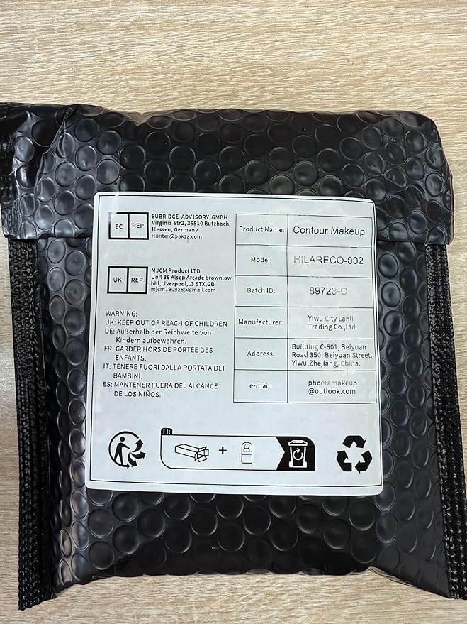 PHOERA Foundation, Contour Palette, Shades With Highlighter, Bronzer & Blush, Makeup Lightweight Long Lasting Wrinkles Matte Natural Finish (102+102+ #002 Contour/Nude+ Nude+#002)