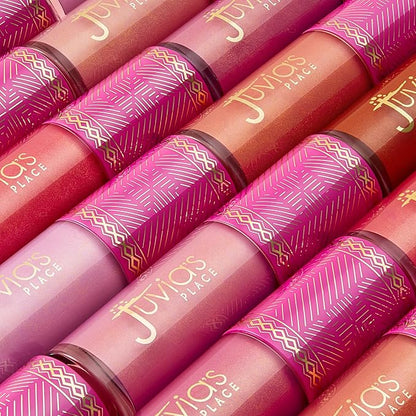 Juvia's Place Blushed Liquid BlushLighter Pink Lady Glow - Liquid Blush for Cheeks with Luminous Glow, Long-Wearing, Buildable & Highly-Pigmented Makeup Blush, Easy to Blend Blush