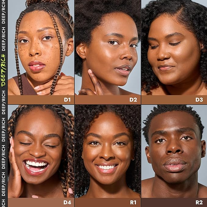 COVER FX Power Play Foundation - Shade D2 - Buildable Full Coverage - Waterproof Sweat-Proof Transfer-Proof - Natural Matte Finish - All Skin Types