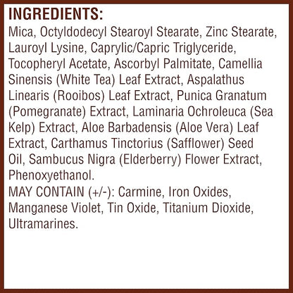 Mineral Fusion Makeup Blush, Long-Lasting Flush of Color, Natural & Smooth Hydrating Blend with Antioxidants, Vitamin C & E, Talc Free (Flashy) 0.10 oz