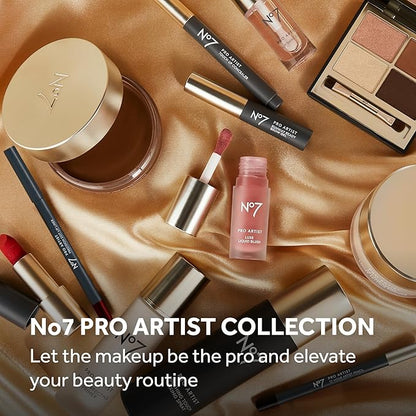 No7 Pro Artist Soft Glow Cream Bronzer - Blendable Cream Makeup with a Lightweight Formula - Customizable Face Makeup for a Natural, Sun-Kissed Glow - Medium (1.26 oz)
