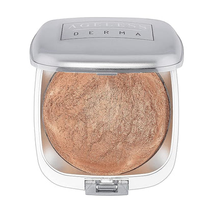 Baked Mineral Makeup Healthy Blush with Botanical Extracts (Coppertone Swirl) Made in USA