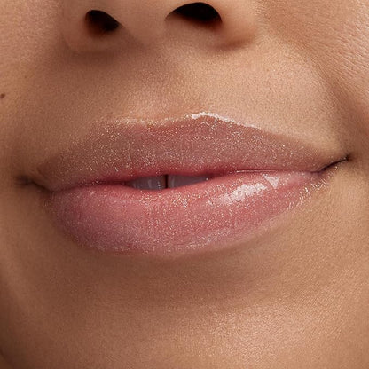 ColourPop x Toy Story Ultra Glossy Lip Gloss - High-Shine, Non-Sticky & Hydrating Lip Gloss with a Flexible Paddle Applicator - Sheer Gold with Rainbow Pearl Finish - Favorite Deputy (0.12 oz)