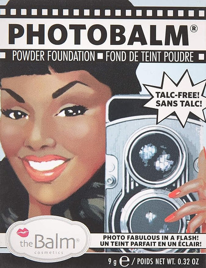 theBalm PhotoBalm Talc Free Powder Foundation, After Dark