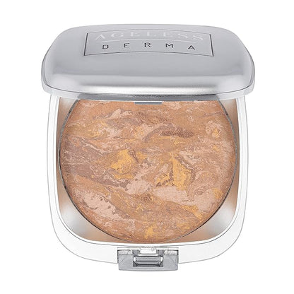 Mineral Baked Foundation Makeup- A Vegan Paraben - Gluten and Cruelty Free Powder Foundation (Tranquil Beige)