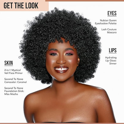 Glamazon Second to None Foundation Stick, Miss Mocha, Light-to-Full Coverage, Weightless Makeup With a Glowy Natural Finish