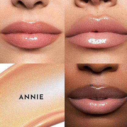 Women's Forget The Filler Lip Plumper Line Gloss, Annie, Pink, 0.11 Fl Oz (Pack of 1)