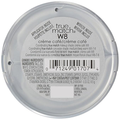 L'Oréal Paris True Match Super-Blendable Powder, Creme Cafe, 0.33 oz.