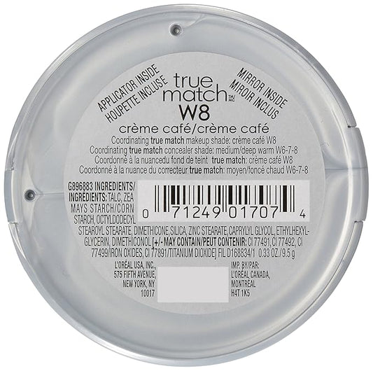 L'Oréal Paris True Match Super-Blendable Powder, Creme Cafe, 0.33 oz.