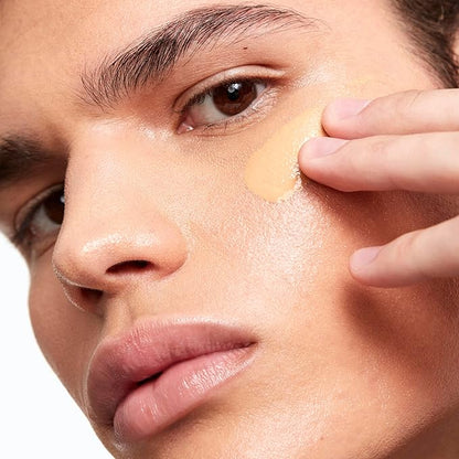 Saie Glowy Super Skin Tint Liquid Foundation - Hydrating Serum Foundation with Lightweight, Medium Coverage - Formulated with Hyaluronic Acid to Hydrate, Brighten and Plump - Shade 16 (1.01 oz)