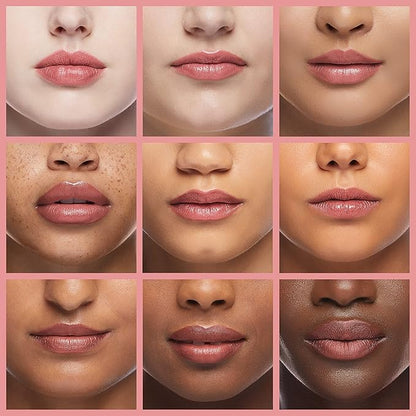 Pure Cosmetics Pure Illumination Lip Gloss - LED-lit Applicator w/Side Mirror - Non-Sticky, Moisturizing & Hydrating Lip Glosses - Soothes & Protects Dry Chapped Lips (Wine Berry)