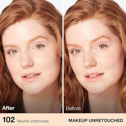 Maybelline Fit Me Dewy + Smooth Liquid Foundation Makeup, Fair Porcelain, 1 Count (Packaging May Vary)
