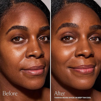 Well People Supernatural Complexion Stick Foundation + Concealer, Buildable, Light-to-Medium Coverage, Soft Matte Finish, Lightweight + Hydrating, Multi-Use, Vegan & Cruelty-Free, 38 Deep Tan Cool