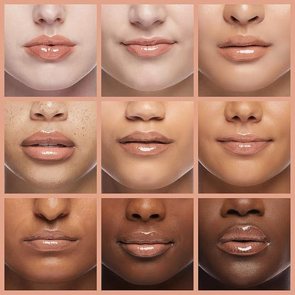 Rimmel Stay Glossy Lip Gloss - Non-Sticky and Lightweight Formula for Lip Color and Shine - 710 Honey, Honey, .18oz