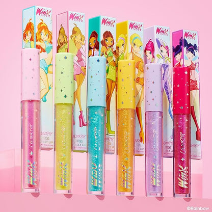 ColourPop Winx Club Ultra Glossy Lip Gloss - Hydrating Pink Lip Gloss for Juicy, Fuller-Looking Lips - Formulated with Jojoba Oil to Moisturize & Nourish - Bloom (0.11 oz)