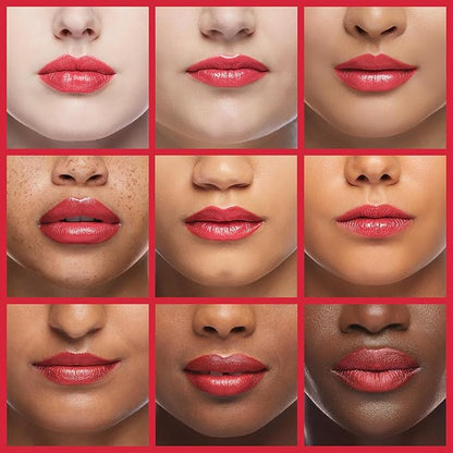 Revlon Super Lustrous Lipstick, Creamy Formula For Soft, Fuller-Looking Lips, Moisturized Feel, 720 Fire & Ice, 0.15 oz