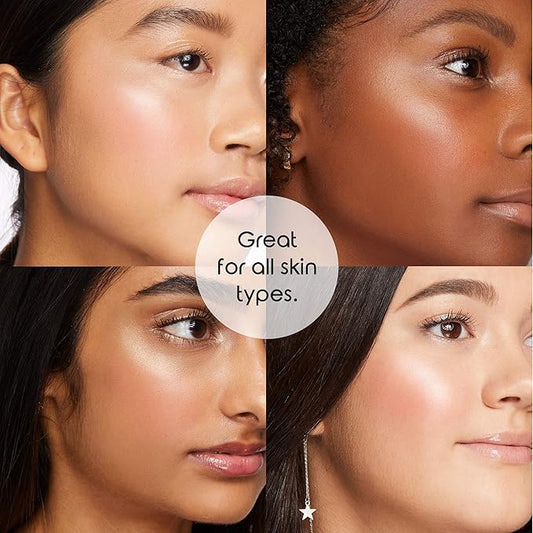 Frilliance Cheek Duo, Sheer Rosy Glow Highlighter Tint, Cruelty Free Hypoallergenic for Teens of All Skin Types