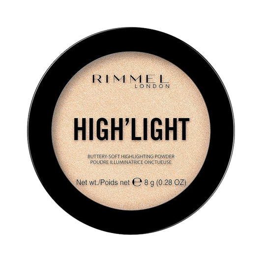 Rimmel High'Light Pressed Powder, Stardust 001, Shelf Pack of 2